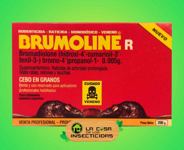 Brumoline R granos 200 gr cebo para roedores