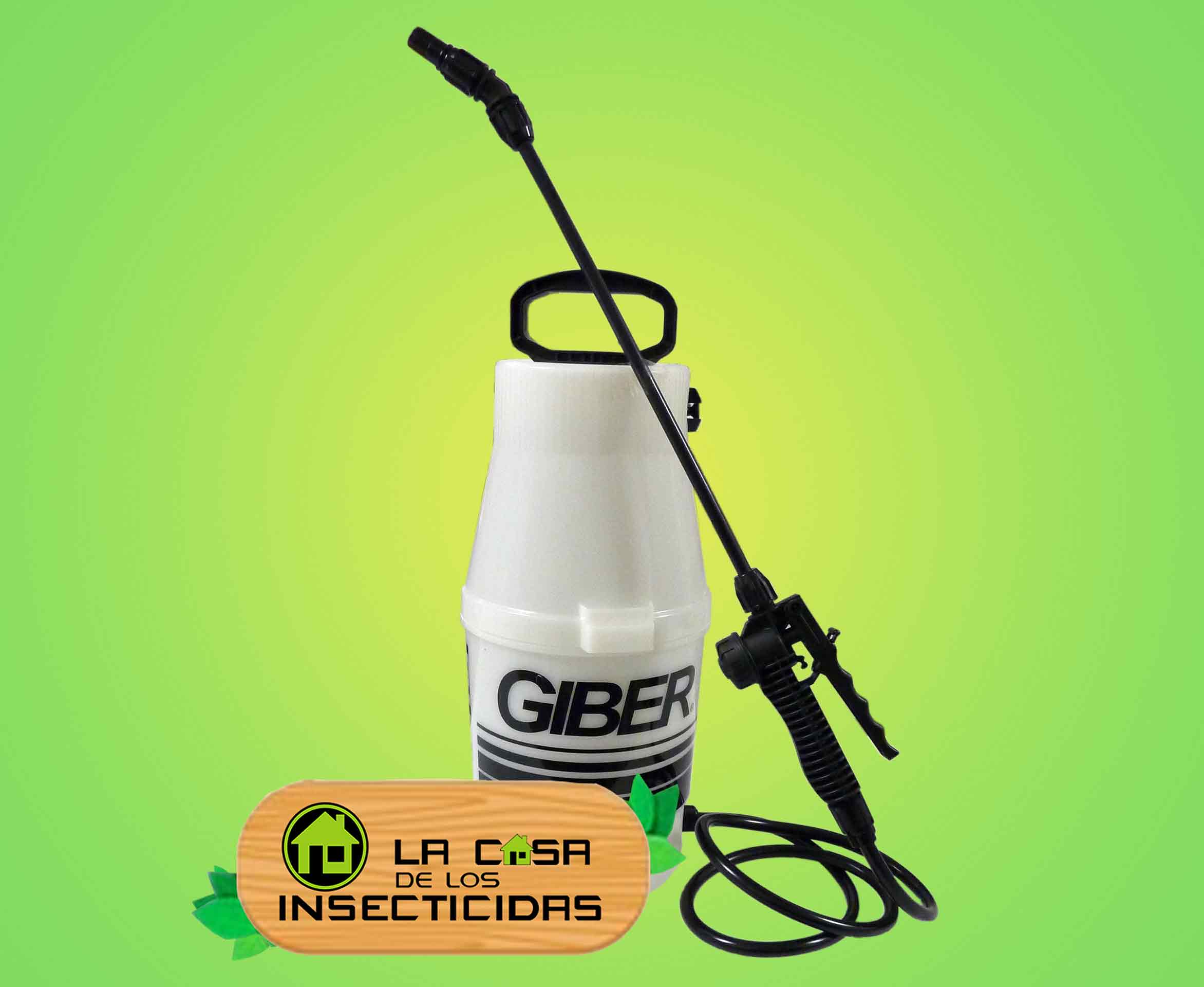 Máquina profesional para uso de insecticidas Giber 5 litros