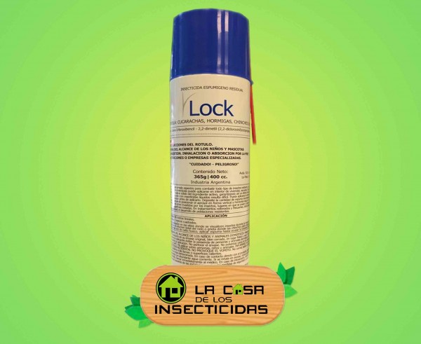 Espuma Lock aerosol de espuma insecticida