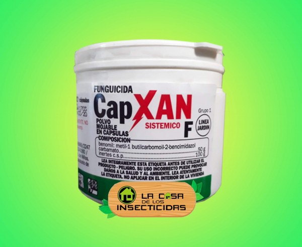 Capxan F Fungicida Control de Hongos x 100 capsulas.
